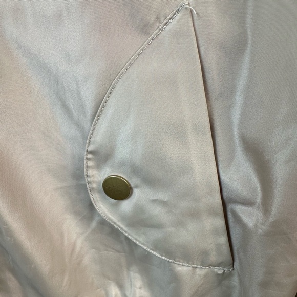 CALI LOVE USA/TAN BLACK BOMBER JACKET FULL ZIP UP - Picture 8 of 14